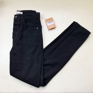 NWT ReformationMelissa High & Skinny Jean - Black
